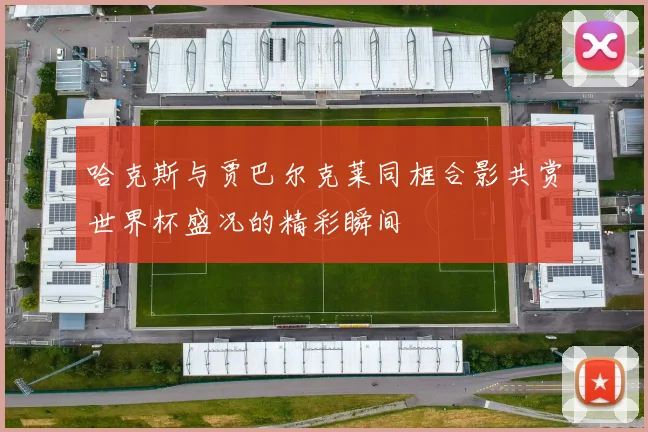 哈克斯与贾巴尔克莱同框合影共赏世界杯盛况的精彩瞬间