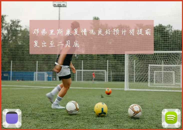 邓弗里斯康复情况良好预计将提前复出至二月底